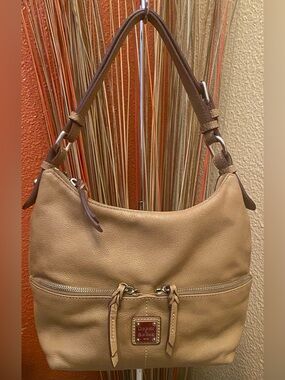 Dooney & Bourke - RETIRED STYLE - GUC - Dillen Medium Double Pocket Hobo Bag
